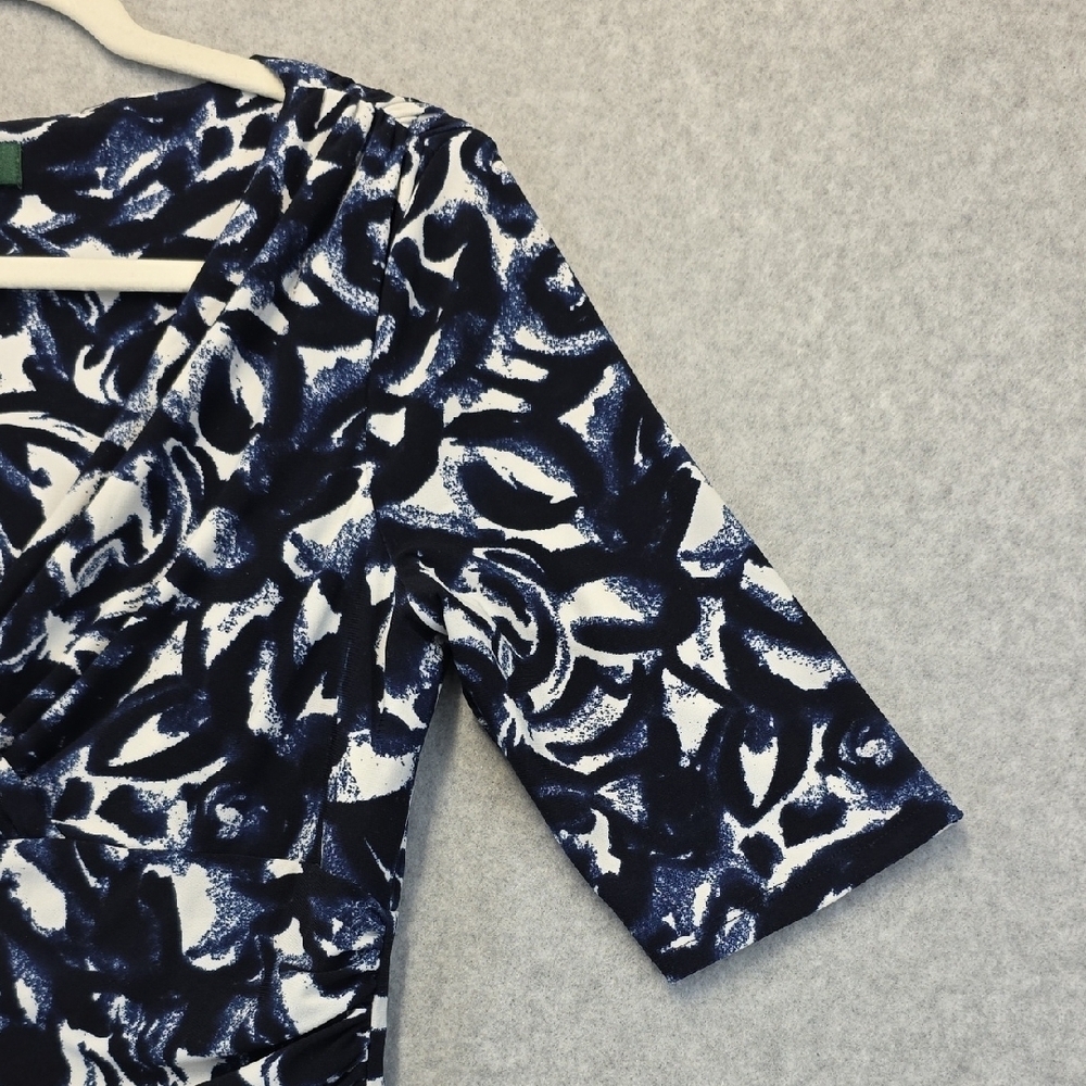 Ralph Lauren Navy and White Dress - Picture 3 of 11